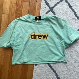 Drew House Green Cropped T-shirt